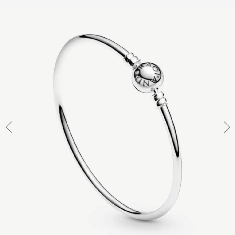 Pandora Moments Bangle Bracelet with box